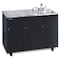 Ozark River Mfg Advantage Black Hot & Cold Water Portable Sink w/Stainless Top ADAVK-SS-SS1DN - alternate 1
